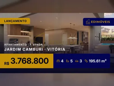 Apartamento com 4 Quartos à venda, 195m² no Jardim Camburi, Vitória