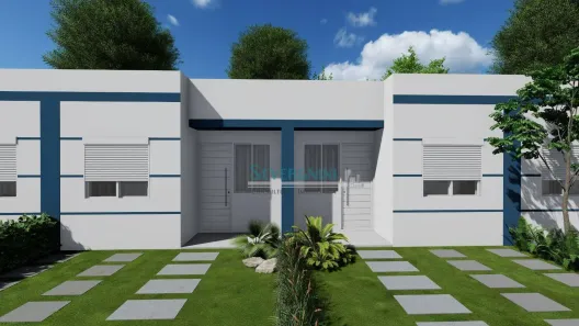 Casa de Condomínio com 2 Quartos à venda, 44m² no Nossa Chácara, Gravataí
