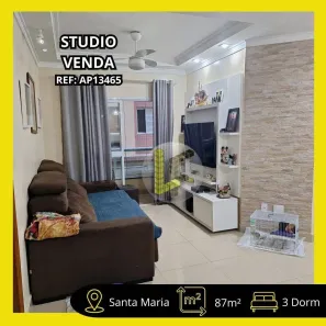 Apartamento com 3 Quartos à venda, 87m² no Santa Maria, São Caetano do Sul