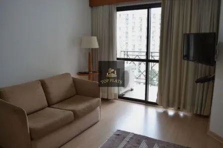 Flat com 1 Quarto para alugar, 50m² no Vila Olímpia, São Paulo