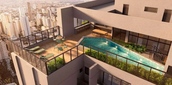 Apartamento com 2 Quartos à venda, 68m² no Setor Bueno, Goiânia