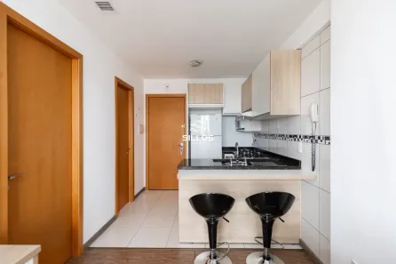 Apartamento com 1 Quarto para alugar, 33m² no Centro, Curitiba