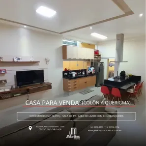 Casa com 3 Quartos à venda, 223m² no Parque Delta, São Carlos