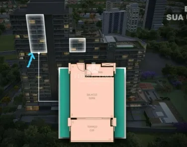 Apartamento com 1 Quarto à venda, 45m² no Jardim Anália Franco, São Paulo