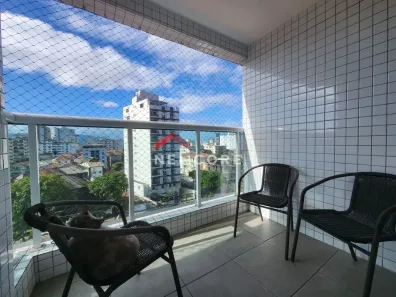 Apartamento com 2 Quartos à venda, 75m² no Embaré, Santos