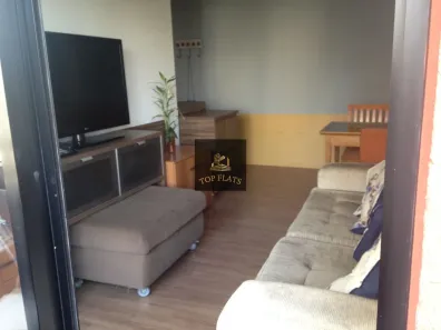 Flat com 2 Quartos para alugar, 54m² no Cidade Monções, São Paulo