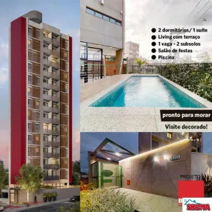 Apartamento com 2 Quartos à venda, 60m² no Vila Guiomar, Santo André