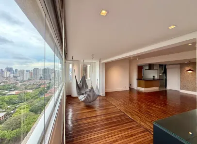 Apartamento com 3 Quartos para alugar, 120m² no Brooklin Paulista, São Paulo