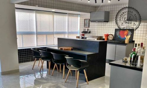Apartamento com 3 Quartos à venda, 159m² no Guilhermina, Praia Grande
