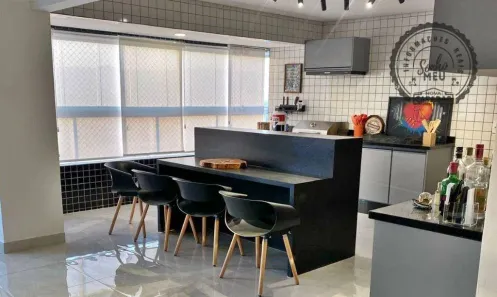 Apartamento com 3 Quartos à venda, 159m² no Guilhermina, Praia Grande