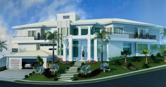 Casa de Condomínio com 7 Quartos à venda, 860m² no Ville Sainte Hélène, Campinas