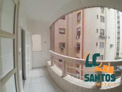 Apartamento com 2 Quartos para alugar, 90m² no Boqueirão, Santos