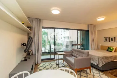 Apartamento com 1 Quarto à venda, 38m² no Indianópolis, São Paulo