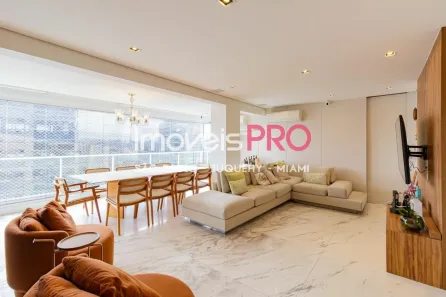 Apartamento com 3 Quartos à venda, 134m² no Cidade Monções, São Paulo