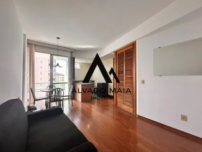 Apartamento com 1 Quarto para alugar, 50m² no Lourdes, Belo Horizonte
