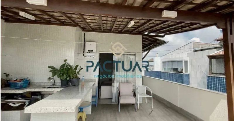 Cobertura com 3 quartos — Estoril, Belo Horizonte