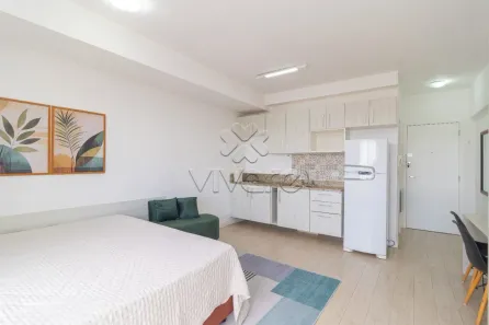 Apartamento com 1 Quarto para alugar, 33m² no Centro, Curitiba