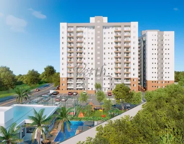 Apartamento com 2 Quartos à venda, 58m² no Jardim Novo Ângulo, Hortolândia