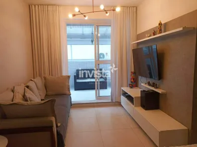 Apartamento com 2 Quartos para alugar, 89m² no Ponta da Praia, Santos