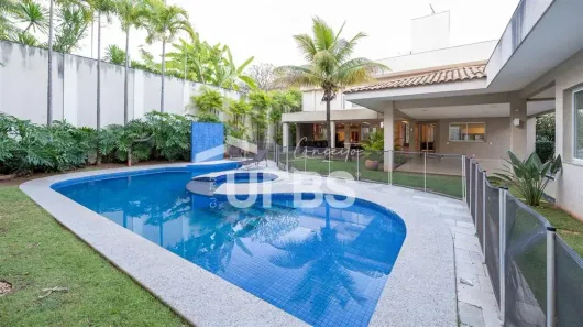 Casa de Condomínio com 5 Quartos à venda, 449m² no Alphaville Flamboyant Residencial Araguaia, Goiânia