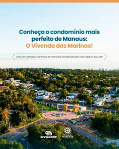 Lote/Terreno à venda, 250m² no Ponta Negra, Manaus