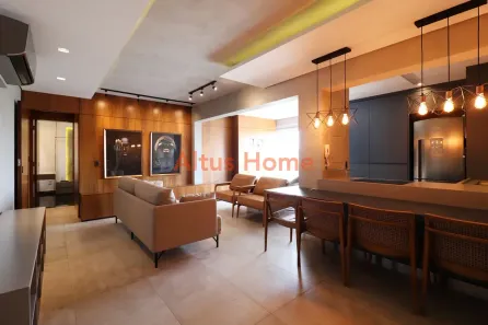 Apartamento com 1 Quarto para alugar, 66m² no Brooklin Paulista, São Paulo