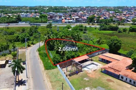 Lote/Terreno com 1 Quarto à venda, 2068m² no Vila de Abrantes (Abrantes), Camaçari