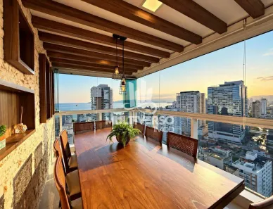 Apartamento com 3 Quartos à venda, 136m² no Ponta da Praia, Santos