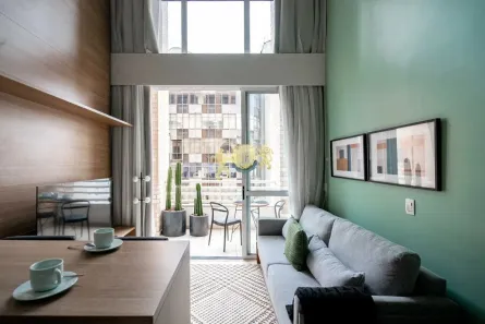 Flat com 1 Quarto à venda, 39m² no Cidade Monções, São Paulo