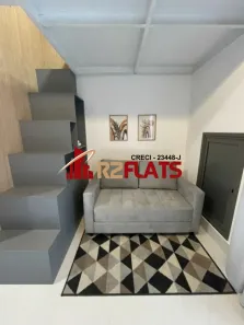 Flat com 1 Quarto para alugar, 25m² no Jardim das Acácias, São Paulo