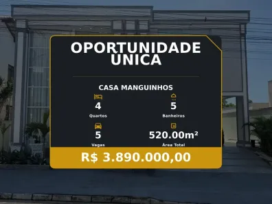 Casa com 4 Quartos à venda, 520m² no Manguinhos, Serra