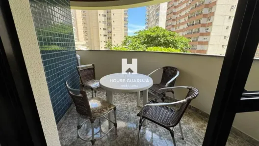 Apartamento com 2 Quartos para alugar, 76m² no Pitangueiras, Guarujá