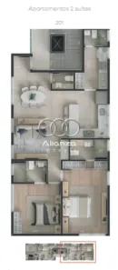 Apartamento com 2 Quartos à venda, 93m² no Gutierrez, Belo Horizonte
