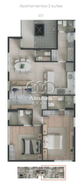 Apartamento com 2 quartos — Gutierrez, Belo Horizonte