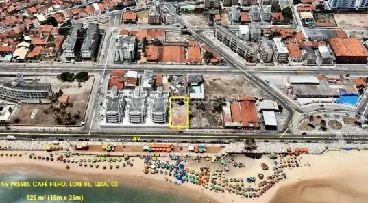 Lote/Terreno à venda, 525m² no Praia do Meio, Natal