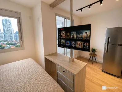 Apartamento com 1 Quarto para alugar, 25m² no Pinheiros, São Paulo