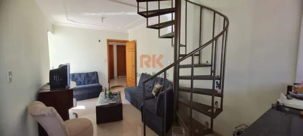 Cobertura com 2 Quartos à venda, 100m² no Arvoredo, Contagem