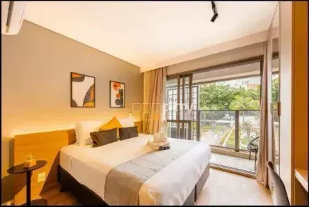 Apartamento com 1 Quarto para venda ou aluguel, 24m² no Campo Belo, São Paulo