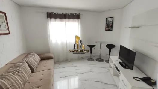 Apartamento com 1 Quarto para alugar, 30m² no Indianópolis, São Paulo
