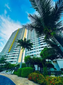 Apartamento com 2 Quartos para alugar, 56m² no Ponta Negra, Natal