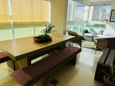 Apartamento com 3 Quartos para alugar, 196m² no Quilombo, Cuiabá