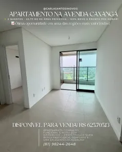Apartamento com 2 Quartos à venda, 53m² no Caxangá, Recife
