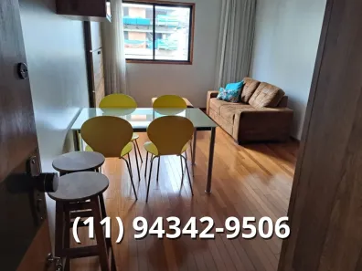 Apartamento com 1 Quarto para alugar, 52m² no Jardim Paulista, São Paulo