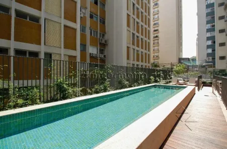 Apartamento com 1 Quarto para alugar, 28m² no Cerqueira César, São Paulo