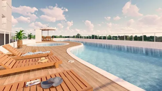 Apartamento com 2 Quartos à venda, 60m² no Jardim Luciana, Mongaguá