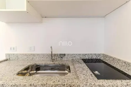 Apartamento com 1 Quarto para alugar, 27m² no República, São Paulo