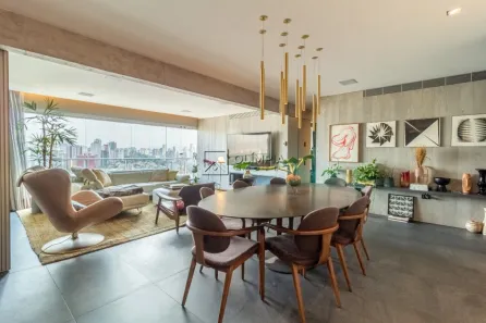 Apartamento com 1 Quarto para alugar, 121m² no Pinheiros, São Paulo