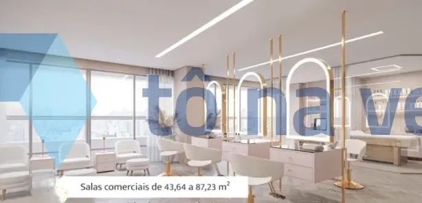 Sala Comercial à venda, 87m² no Cerâmica, São Caetano do Sul
