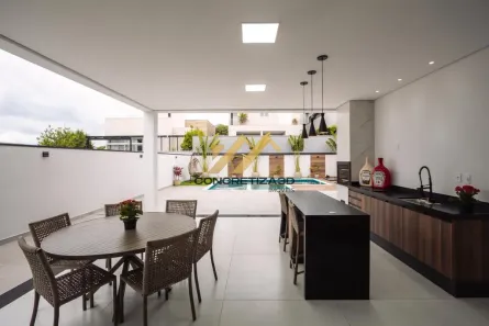 Casa de Condomínio com 3 Quartos à venda, 328m² no Jardim Residencial Helvétia Park I, Indaiatuba