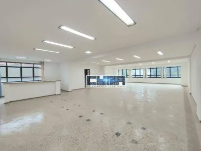 Sala Comercial para alugar, 152m² no Vila Mathias, Santos